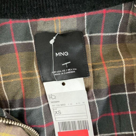 Mango Niagara Waxed Cotton Jacket NWT - Picture 9 of 15